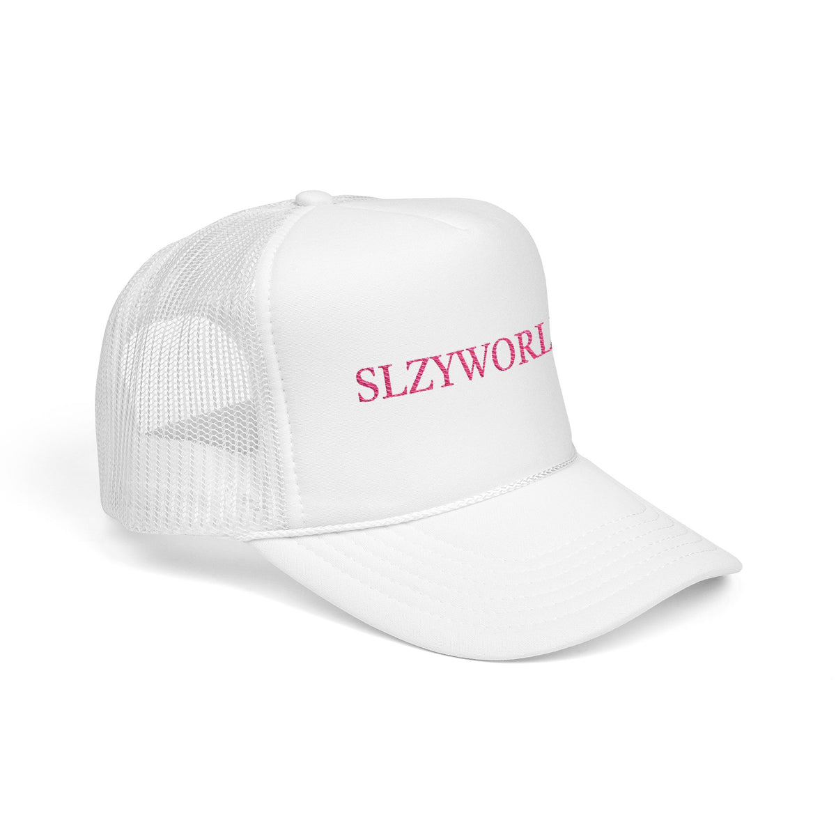 Foam Trucker Hat - Baby Pink/ Hot Pink